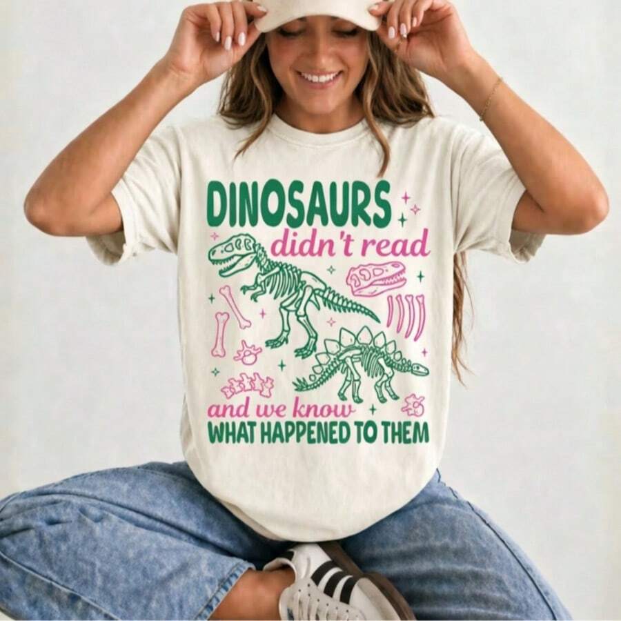Summer Clothes Summer Tops (220 Cotton T-Shirt Double-Sided Printing) White 1pc Flame & Star Graphic T-Shirt, Y2K, Streetwear, Digital Print T - Shirt - 杏色 - 查看 1