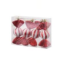 Christmas Candy Ball Decorations, Plastic Hanging Tree Ornaments, Featherless Holiday Decor, Suitable For Windows And Counters, No Assembly Required - Perfect For Home, Office And Commercial Spaces! - Multiple Styles - View 12