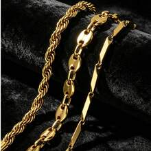 1pc Hip-Hop Punk Style Stainless Steel 18K Gold Plated Vintage Classic Pig Nose Coffee Bean Bracelet, Unisex, Suitable For Daily Wear, Party Wear, Heart-Shaped Accessory - Gold - View 1