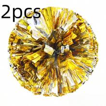 2pcs Cheerleading Pompoms, Dance Performance Props, Square Dance Game Props, Suitable For Football, Basketball, Rugby And Sports Performances, Team Sports, Dance And Cheerleading Performance Props - Multicolor - View 17