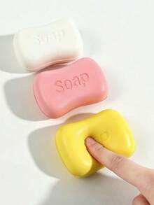 1pc 8-Inch Super Soft Realistic Soap Slow Rebound Stress Relief Toy, High Elasticity Squishy, Office Desk Decompression Creative Gift, Holiday Surprise Gift - Multicolor - View 8
