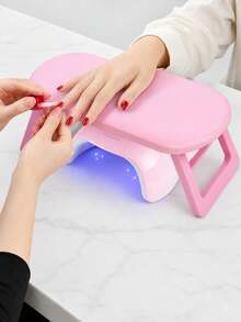 Foldable Plastic Nail Art Hand Rest, Minimalist Russian Style Nail Art Hand Pad, Wrist Support Pad, Portable Nail Salon Hand Pad - Multicolor - View 2