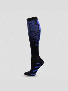 6/1 Pair All-Season Gradient Professional Sports Compression Knee-High Socks For Running, Cycling, Fitness, Hiking - Multicolor - View 20