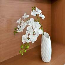 1PC--Premium-Look Artificial Phalaenopsis Orchids-Perfect For Living Rooms, Bay Windows, Entryways, Wedding Arrangements, And General Decor. - Multicolor - View 2