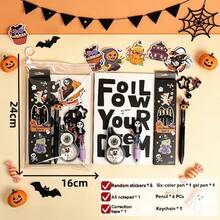 New Halloween Funny Stationery Set, Student Reward Small Gift, Holiday Surprise Little Present - Sets - View 9