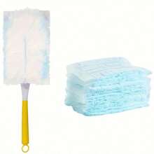 30pcs-1pc Disposable Duster Refills, Static Duster Head Refills - Easily Removes Dust From Electronics, Furniture, Blinds, And Fans - (Handle Not Included) - Cleaning Supplies, Cleaning Accessories - Multicolor - View 12