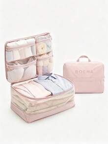 New 5-In-1 Compression Storage Bag, Portable Space-Saving Clothing Organizer Bag For Business Travel And Trips, Essential For Business Travel And Travel,Bedroom Room Decor,Back To School - Multicolor - View 16
