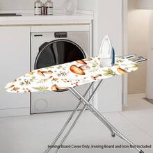 1pc Ironing Board Replaceable Cover , Autumn Mushroom Squirrel Print Polyester Household Ironing Table Cloth Ironing Board Cover - Multicolor - View 2