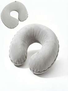 Ergonomic U-Shaped Neck Pillow - Travel & Office Dual-Use Pillow, Lightweight Portable Neck Support Pillow, Suitable For Airplane, Car, Bed, Compressed Fit Design - Upgraded Version - View 4