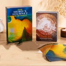 Hero's Journey Dream Oracle Cards, Colorful Fluid Oil Painting Illustration Cards, Spiritual Guidance Divination Oracle Cards, Meditation & Spiritual Practice Cards, Tabletop Game Collection Cards, Suitable As Gifts For Divination Enthusiasts, Holiday Party Gifts - View 4