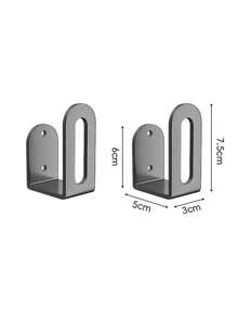 免鑽孔壁掛式路由器 WiFi 數據機機頂盒收納架 線材管理整理架 多功能收納層 附背膠貼背 開學季用品 房間裝飾 宿舍必備 大學教室收納 - 彩色 - 查看 13