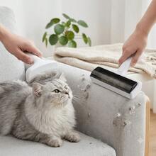 Cat & Dog Pet Deshedding Comb, Curved Metal Grooming Brush For Removing Loose Fur And Undercoat, Short To Medium Hair Pet Shedding Tool, Cat & Dog Grooming Supplies - Multicolor - View 10