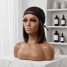Elastic Stretch Wig Net Cap Black 8pcs Set, Wig Net Cap Hair Bag Net, Elastic Wig, Halloween - View 5