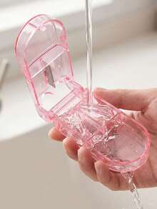 2/1pc Portable Pill Splitter, 2-In-1 Medication Divider & Storage Pill Box, Can Cut Pills Into 1/2 And 1/4 - View 6