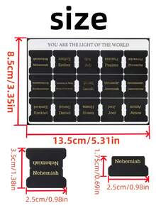 1 Set (5 Sheets) Bible Index Tabs, 15 Index Stickers Per Sheet, Laminated Bible Bookmarks, Waterproof And Tear-Resistant Bible Index Labels, Black Series Gold Foil Printed Font Bible Labels, Easy To Read And Apply, Unisex, For Prayer And Scripture Navigation, Daily Office, Bible Study, Easter, Mother's Day Gifts, Back To School - Bible Index Tabs - View 3