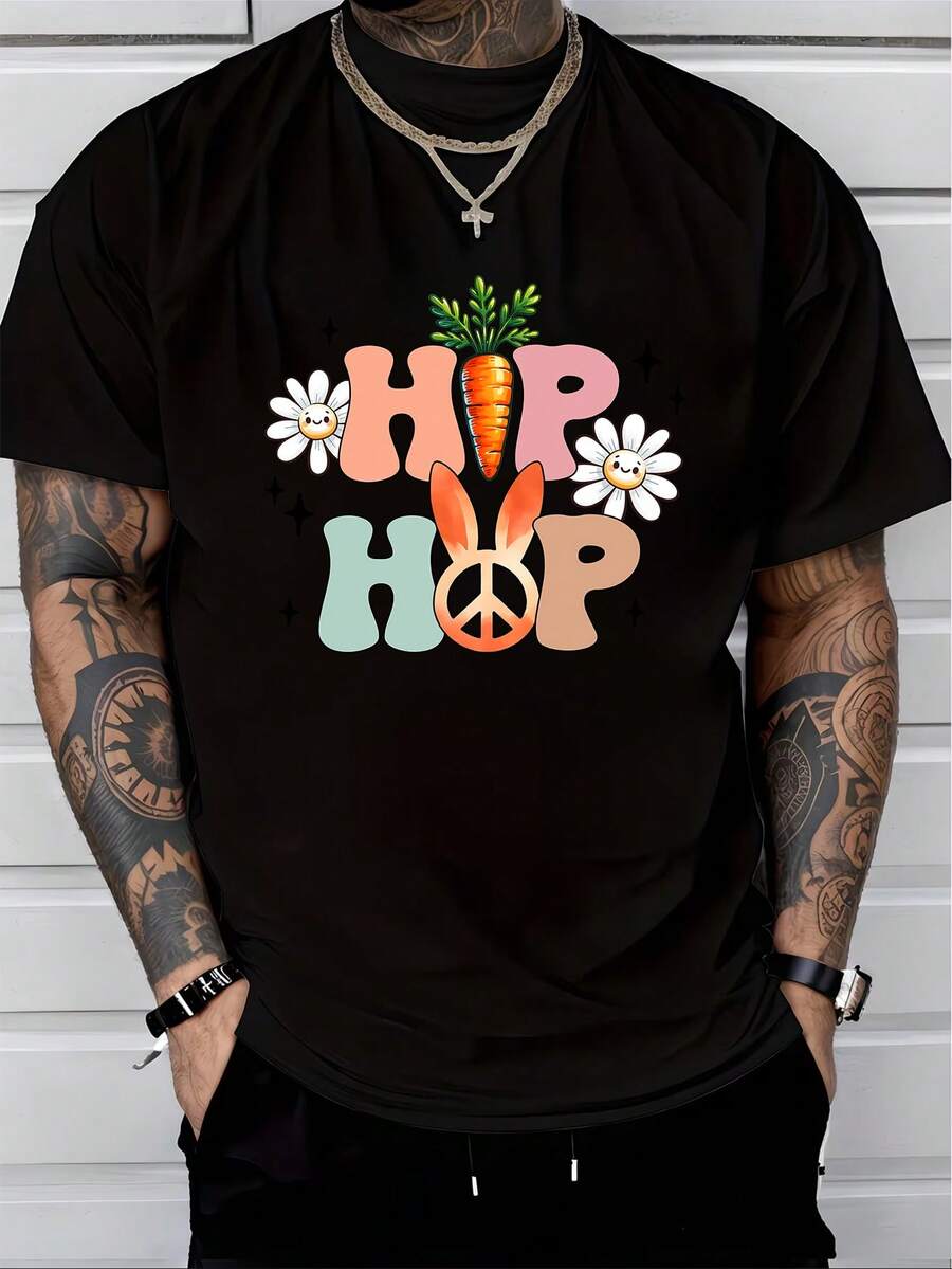 Camisetas de hombre - Negro - Ver 1