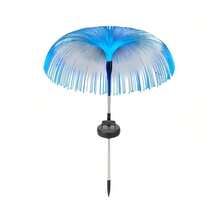 Solar Powered Color Changing Fiber Optic Firework Lights, Waterproof Outdoor Stake Lamp, Multi RGB Color Decor For Garden Yard Lawn Pathway Holiday Landscape Lighting - Jellyfish - View 9