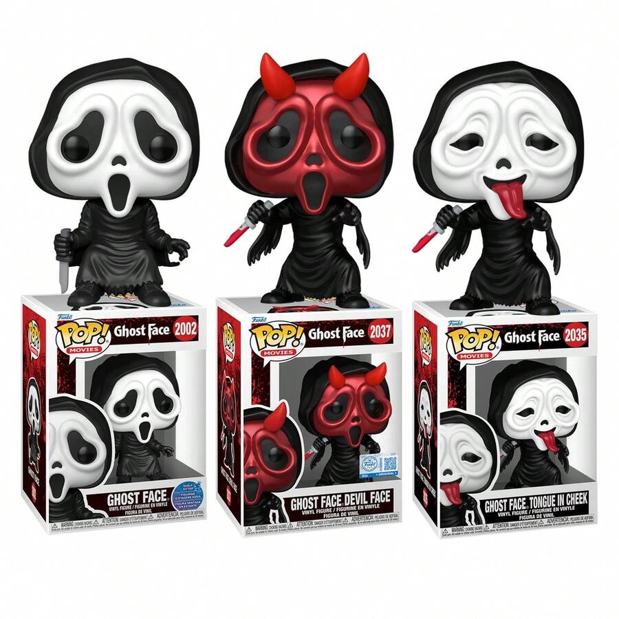 سلسلة أفلام Funko POP: غوست فيس - غوست فيس - هدية رائعة - أصلي رسمي - معجب بالأفلام - مجسم قابل للجمع والعرض - متعدد الألوان - مشاهدة 1