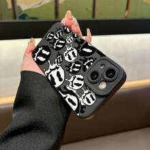 Phone Case: Eerie Dripping Smiles Visual Impact Frosted Phone Case Skin Friendly Feel Lens Full Coverage Drop Protection For IPhone 17 16 15 13 11 16 Pro 17 Pro Max 12 Pro 14 Pro Max 15 Pro Max 16 Plus 17 Air X XS And XS Max Great Gift Pick - 黑色 - 查看 4