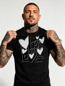 Men T-Shirts - Black - View 1
