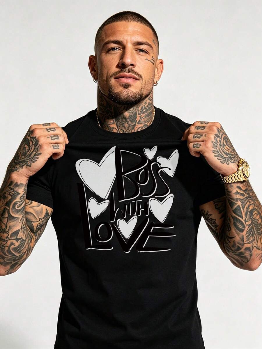 Men T-Shirts - Black - View 1