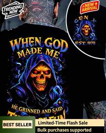 Men T-Shirts - 黑色 - 查看 1