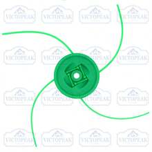 1pc 110mm Diameter 25.4mm Inner Hole Quick Change Flexible Wear-Resistant Nylon Plastic Green Small Round Trimmer Head, Universal Lawn Mower Accessory For Yard, Orchard, Garden Weeding - Grass Head (small Nylon Disc, Green) - View 14