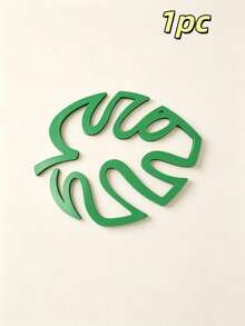 1/2/4pcs Monstera Shaped Plant Support Stakes, Green Plant Fixing Shaping Bracket, Indoor Foliage Vine Anti-Collapse Flower Stand, Minimalist Gardening Support Accessories - Monstera - View 8