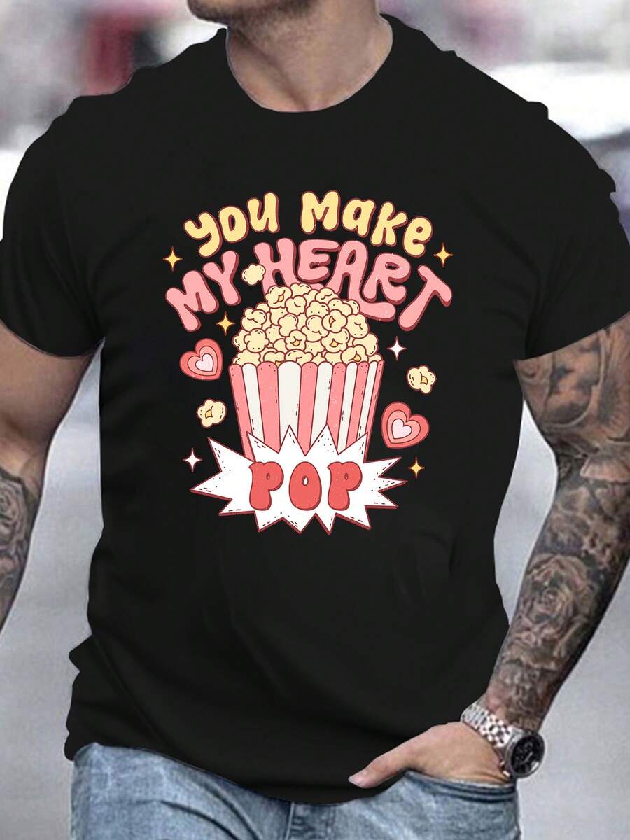 Men T-Shirts - Black - View 1