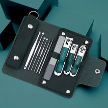 10/5/4pcs High Carbon Steel Precision Manicure & Pedicure Tool Set, Includes Nail Clipper, Nail File, Ear Pick And Storage Box, Suitable For Nail Salon, Beauty Parlor And Daily Home Care - Multicolor - View 19