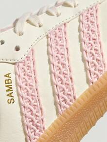 Adidas Originals Unisex SAMBA OG MULE W Sports Casual Mule Shoes HP5052 - Coral Pink - View 5