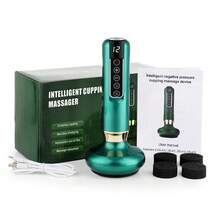 Hailicare 12-Level Cordless Vacuum Massager With Heat, Body Scraping Tool With Adjustable Suction & Temperature, USB Rechargeable For Home Travel - Multicolor - View 8
