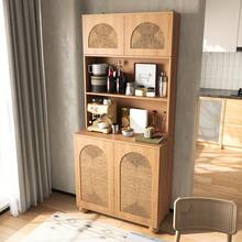 Sideboard Natural Made Of Wood For Dining Room And Living Room - Natural - 查看 6