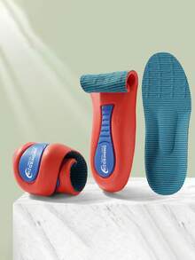 1 Pair Arch Support Elastic Sports Shoes Insoles, Breathable Running Shoe Pads For Men & Women - Multicolor - View 2
