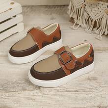 Thick Sole Slip-On Casual Loafers - Mocha Brown - View 4