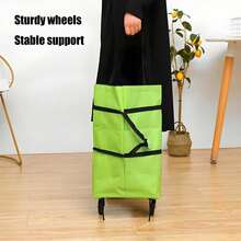 Portable Shopping Carts - Black - View 10