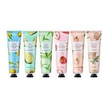10-Piece Deep Hydrating Hand Cream Set For Pore Refining, Skin Smoothing, And Fine Line Reduction For Dry, Rough Hands - Plants and Fruits - View 2