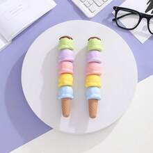 5 Warna 1 buah Stabilo Motif Es Krim, Kerang, dan Hati yang Lucu untuk Menandai Poin Penting dan Menggambar, Cocok untuk Perlengkapan Belajar Siswa, Dapat Digunakan untuk Mencoret-coret, Mewarnai, Menulis Jurnal, Menandai dan Menulis, Perlengkapan Sekolah Penting untuk Siswa - A - View 13