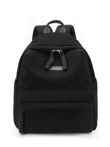 Vintage Backpack New Fashion Versatile Casual Travel Bag Large Capacity Lightweight Student School Bag, Multiple Colors Available To Meet Different Outfit Style Needs. Scientific And Rational Internal Space, Main Compartment With Multi-Layer Zipper Pockets, Easily Accommodating Books, Tablets And Daily Travel Essentials. - Multicolor - View 12