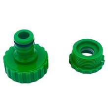 1pc Garden Hose Connector, Universal Faucet Adapter Plastic Connector, Suitable For 1/2" 3/4" 1" Hose, Multi-Purpose For Car Wash Gun, Washing Machine, Outdoor Home Quick Connect Faucet Accessory - 1pc - View 4