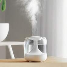 Humidifier With Stable Base, Low Noise And Quiet Operation For Uninterrupted Sleep, Large Mist Output For Air Purification And Dry Air Humidification, 2-In-1 Essential Oil Diffuser And Humidifier, Suitable For Living Room, Office And Air-Conditioned Rooms - 1PC - View 7