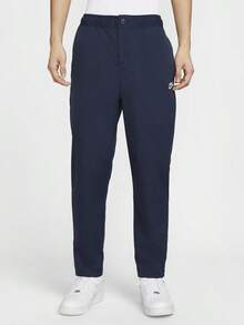 Nike Men's AS M NK CLUB WVN TAPER PANT Woven Sports Pants HJ1998-451 - Navy Blue - View 1