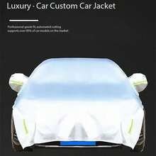 All-Weather Heavy Duty Car Cover, Suitable For Multiple Vehicle Models (Best For Most SUVs And Trucks), Rainproof, Dustproof, Winter Car Cover, Windproof Outdoor Car Cover, Car Accessories, Travel Essential, Graduation Gift - Multicolor - View 4