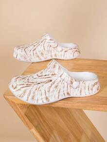 Unisex Clogs, All Season, Lightweight, Non-Slip, Quiet, Multi-Function/Indoor/Outdoor - Khaki - View 4