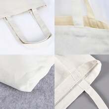 Kids Shoulder & Tote Bags - Beige-35x40cm/13.8x15.8in - View 4