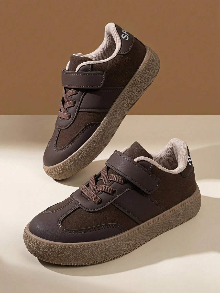 Kids Training Shoes, Multi-Function Hook And Loop Children's Sports Shoes, Suitable For All Seasons And Outdoor Activities