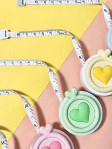 6pcs 2.5m Plastic Flexible Retractable Tape Measure, Waist/Height Measurement, Portable Emergency Solution - A - View 8