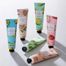 10-Piece Deep Hydrating Hand Cream Set For Pore Refining, Skin Smoothing, And Fine Line Reduction For Dry, Rough Hands - Plants and Fruits - View 4