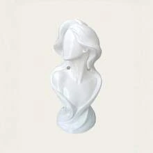 Modern Art Women Bust Jewelry Display Stand With Necklace And Earring Holes, Suitable For Boutique Window, Bedroom Decor, Live Streaming Props, Birthday And Anniversary Gift - Same Style In Multiple Colors and Sizes - View 11