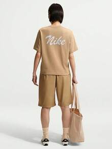 Nike Celana Pendek Tenun Panjang Wanita AS W NSW LONGLINE SPD IW1216-242 - Coklat - View 5